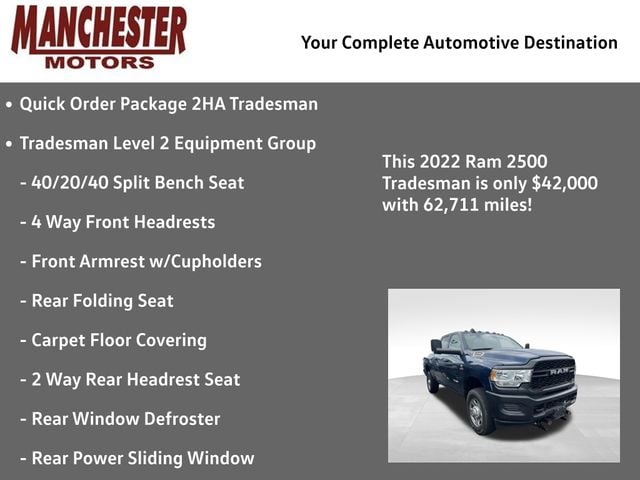 ram ram 2500 pickup 2022 3C6UR5CL5NG417974 image